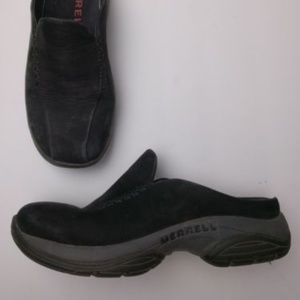 Merrell Moc Primo Seam Black Shoe 7.5 Leather
